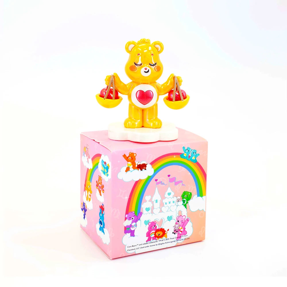 Care Bears 12 Zodiac Blind Box Figure Cartoon Bear Mystery Toy Collectible Figurine Desktop Decor Ornament Gift for Kids Fans