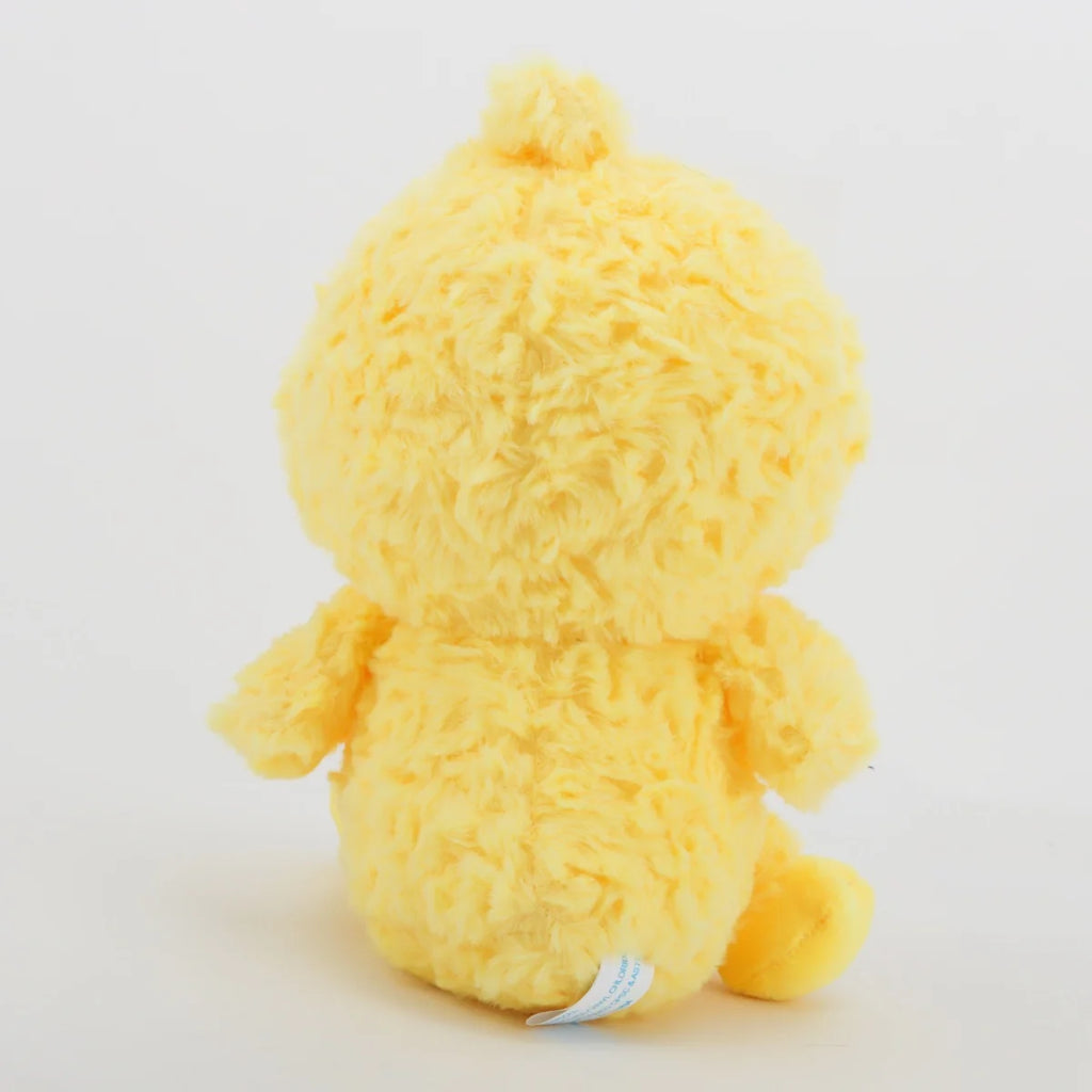 Cute Random Face Duck Plush Toy Vinyl Plush Hybrid Stuffed Animal Adorable Kawaii Yellow Duck Toy Gift for Kids Teens&Duck Lover