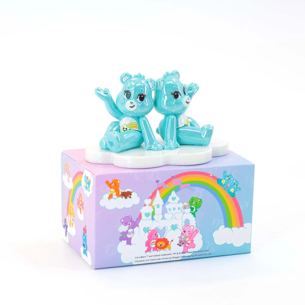 Care Bears 12 Zodiac Blind Box Figure Cartoon Bear Mystery Toy Collectible Figurine Desktop Decor Ornament Gift for Kids Fans