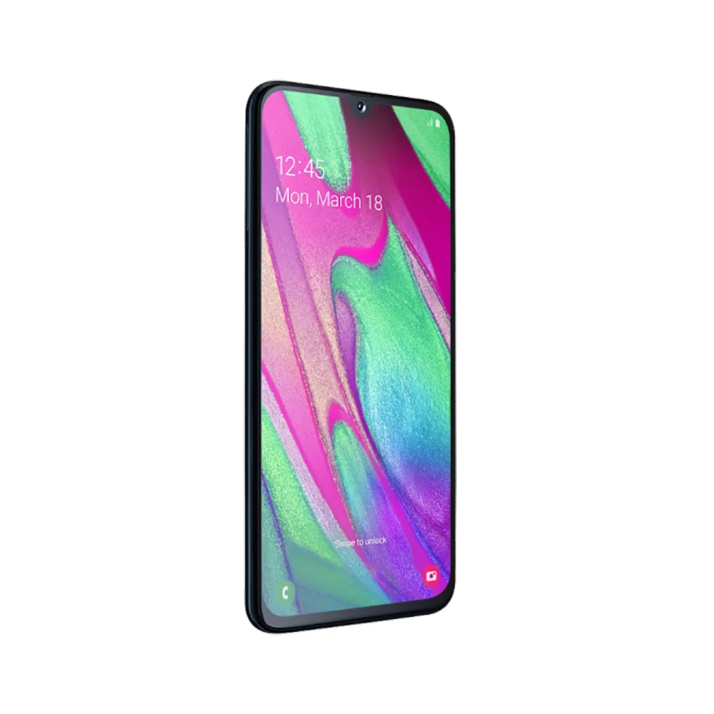 Refurbished Samsung Galaxy A40 Global Edition 2SIM 5.9-inch AMOLED 1080 * 2340 25MP Samsung Phone Android Smartphone Eight Core