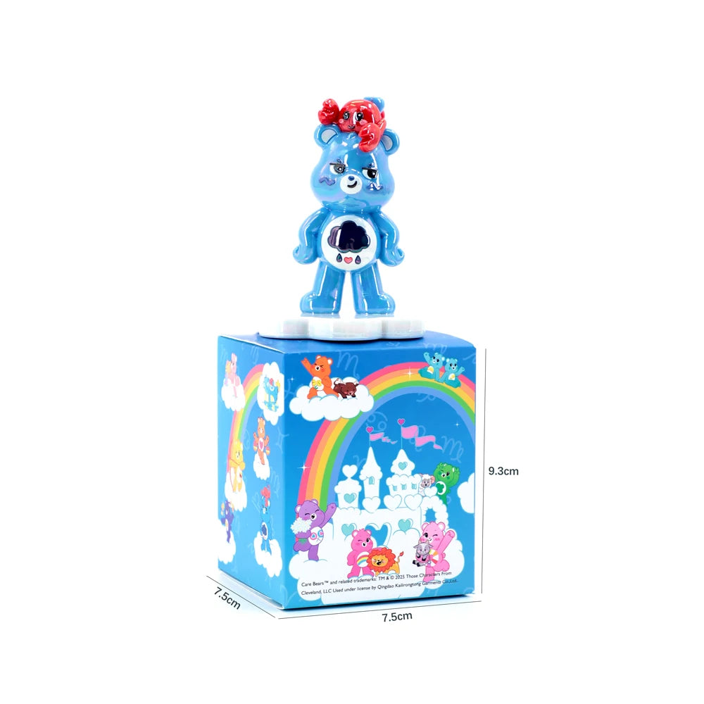 Care Bears 12 Zodiac Blind Box Figure Cartoon Bear Mystery Toy Collectible Figurine Desktop Decor Ornament Gift for Kids Fans