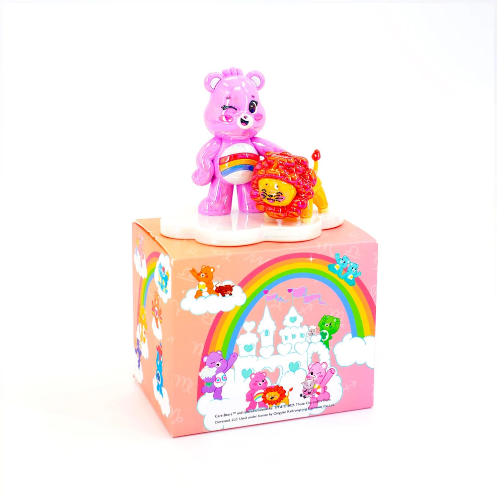 Care Bears 12 Zodiac Blind Box Figure Cartoon Bear Mystery Toy Collectible Figurine Desktop Decor Ornament Gift for Kids Fans